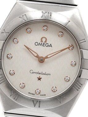 OMEGA Constellation Manhattan Blush 131.10.28.60.52.001 12P Quartz Ladies_948253